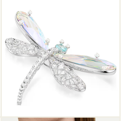 Ariana Grande Swarovski pendant and brooch Crystal Pearl, Mixed