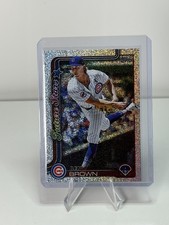 2025 Topps #673 Ben Brown Silver Crackle Foilboard