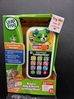LeapFrog Scouts Ring & Record Learning Phone Interactive Toy For Toddlers 6+ Mon