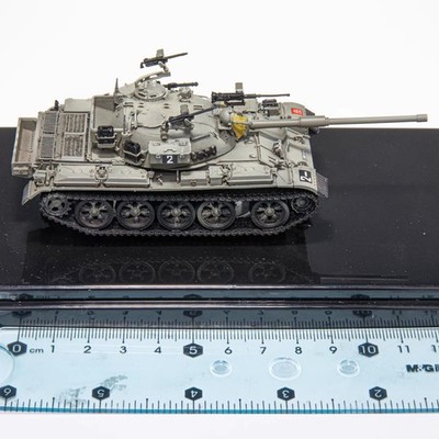 5M 1:72 Israeli IDF Tiran 5 Tank T-55 Resin Finished Model W/Rotating Turret hot