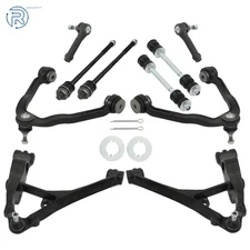10pcs Front Upper Lower Control Arm Kit For 1999-2006 Chevrolet Silverado 1500