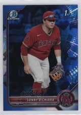 2022 Bowman Chrome Draft Sapphire Edition Sonny DiChiara #BDC-16 15ez