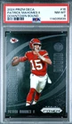 2024 PRIZM DECA #16 PATRICK MAHOMES II DOWNTOWN BOUND PSA NM-MT 8