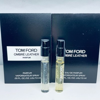 Tom Ford Ombre Leather EDP & Ombre Leather Parfum Sample Spray 2x