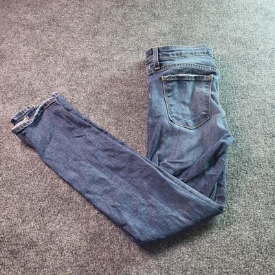 Flying Monkey Blue Denim Skinny Jeans Women's Size 27 Distressed