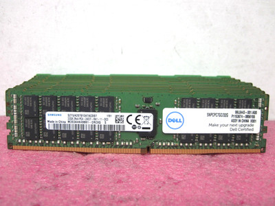 Samsung 32GB 2Rx4 PC4-2400T-Ra1-11-DC0 ECC Server Memory Dell SNPCPC7GC/32G T9A3