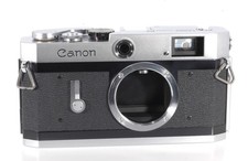 Almost MINT Canon P 35mm Rangefinder Film Camera Silver Body From JAPAN