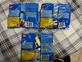 New Lego City lot of 3 polybags 30311,30347,30349, Car, Firetruck, Helicopter