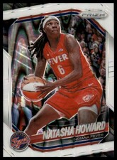 2025 Panini Prizm WNBA #54 Natasha Howard White Seismic Prizms