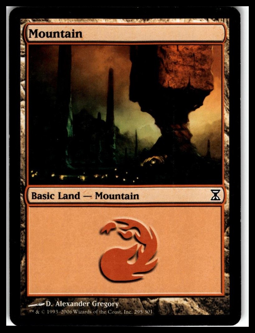 Time Spiral #295 Mountain (295)