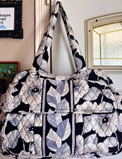 Vera Bradley Make a Change Baby Diaper Bag Camellia Floral Retired Travel Tote