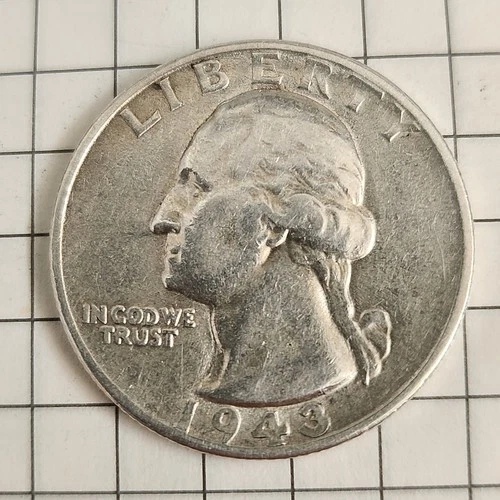 1943-S USA Washington Quarter | Very Good Condition | SILVER