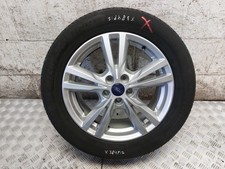FORD S-MAX MK2 CD539 17" INCH ALLOY WHEEL WITH DAMAGED TYRE EM2C-1007-A1A 7.5J