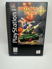 Return Fire PlayStation PS1 CIB Complete Disc Case Manual 