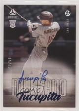 2021 Panini Chronicles Luminance Blue 42/50 Tucupita Marcano #LA-TM Auto 7m3