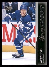 2021-22 Upper Deck #742 Alex Steeves Young Guns RC
