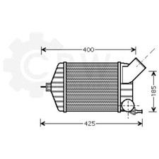 Ladeluftkühler Fiat Punto Van 188AX 188 1.9 JTD 80 191x204
