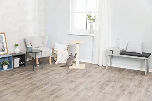 TRIXIE PET PRODUCTS ESPEJO SCRATCHING POST MEDIUM 16 X 16 X 27 IN - GRAY - Image 4 of 4