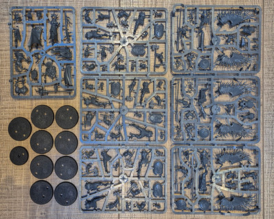 Stormcast Eternals half starter set Warhammer Age Of Sigma (new on sprue)