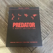 PREDATOR 4-Movie Collection Blu-ray Boxed Set W/ Cards