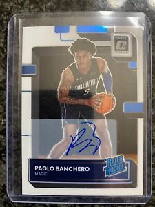 Paolo Banchero 2022 Optic #221 Rated Rookie Signatures Price Paolo Banchero 2022 Optic #221 Rated Rookie Signatures Price