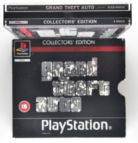 Grand Theft Auto Collectors Edition PS1 3 GTA Games | RARE CIB | TESTED | (2002) - Picture 5 of 14