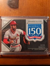 2019 Topps Series 1 Ozzie Smith 150th Anniversary Patches Cardinals St.Louis