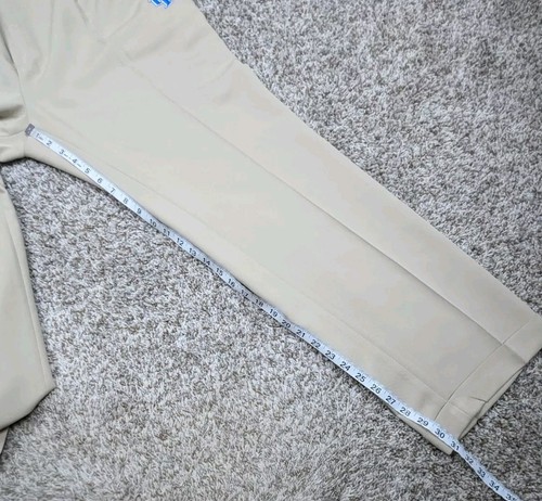 Cutter & Buck Kentucky Wildcats Pants Mens 38x32 Beige Chino Khaki Pleated Cuff - Picture 5 of 6