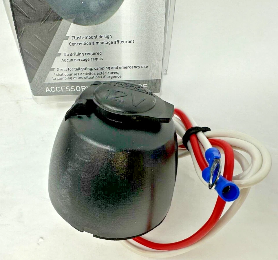 1 NUEVO Toma de corriente Hopkins Towing Solutions 55110 12V ¡ENVÍO RÁPIDO GRATUITO! Foto 3 de 4