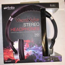 finite Vessa Vybe 2.0 Stereo Headphones new in box
