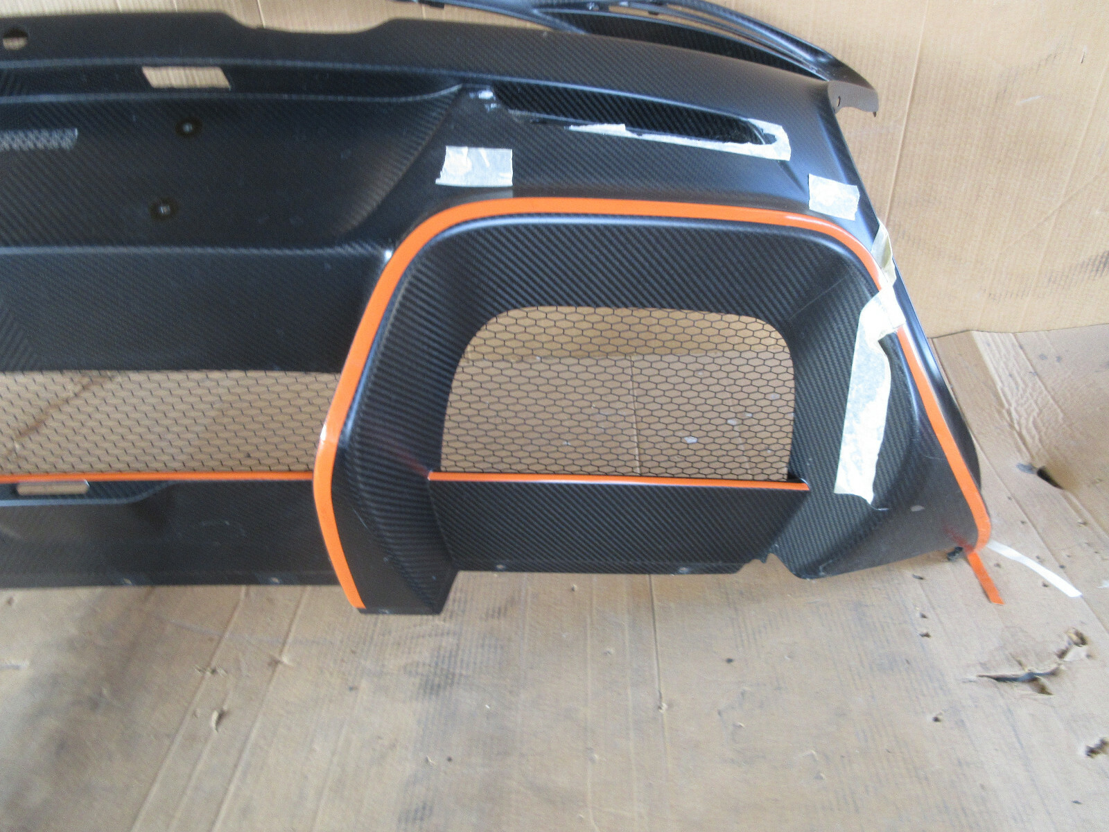 McLaren 675LT Rear Bumper Carbon Fiber P/N 11A9898RP-02