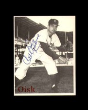 Carl Erskine Signed 1974 TCMA 1952 Dodgers Brooklyn Dodgers Autograph