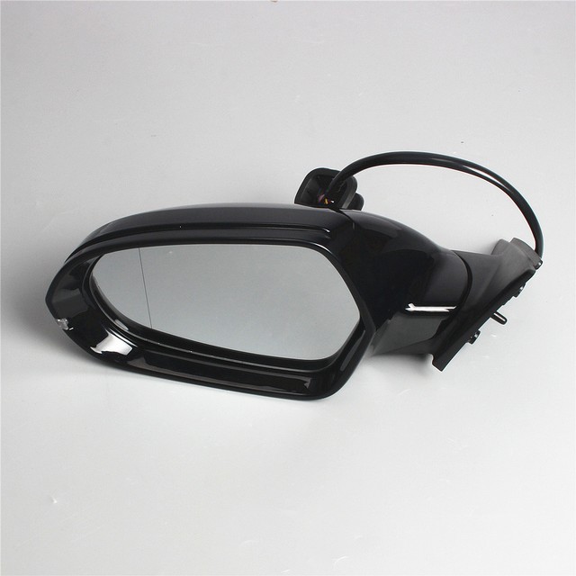 For AUDI A6 S6 C7 1218 Front Left Wing Side Black Mirror Heated Adjust Folding eBay