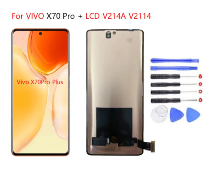 OEM OLED LCD Display Screen Digitizer Assembly For Vivo X70 Pro+ V2134A / V2105