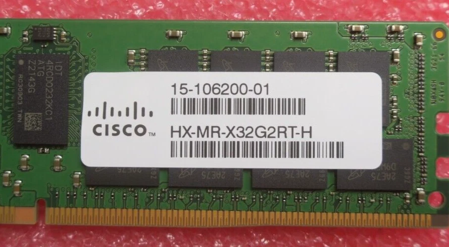 NEW Cisco 32GB 2Rx4 DDR4-2933Y PC4-23400 Memory HX-MR-X32G2RT-H 15-106200-01 - Image 3 of 4