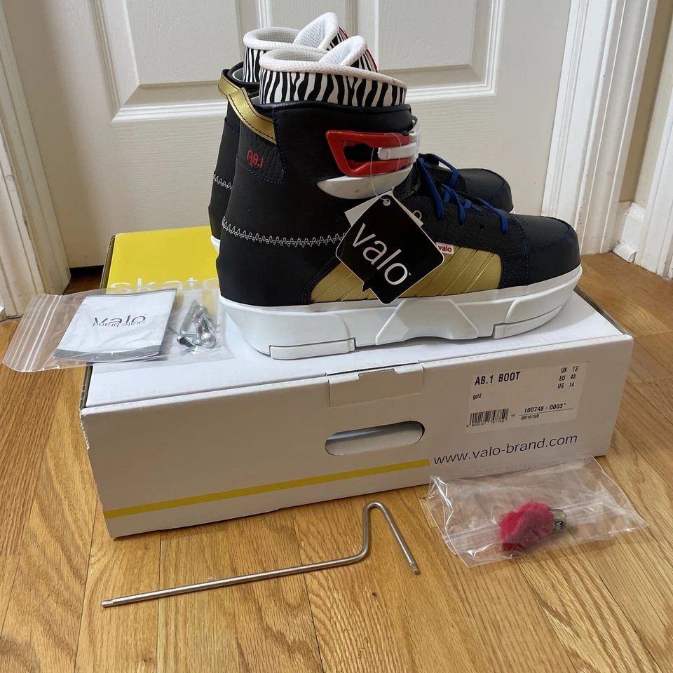 Nuevo VALO AB 1 Alex Broskow Bota PATINES AGRESIVOS TALLA 14 En línea raro Foto 3 de 4