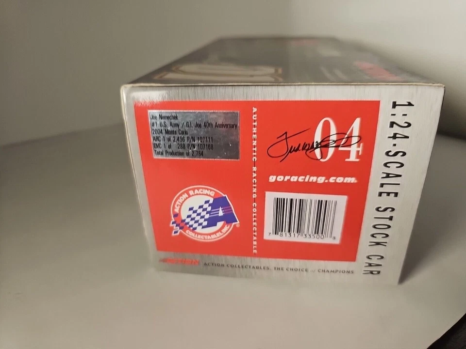 Acción 1/24 Joe Nemechek Army G.I. 2004 COCHE JOE 40 ANIVERSARIO Foto 4 de 4