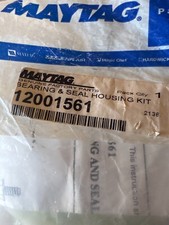 Genuine OEM Maytag 12001561 Washer Bearing Seal Housing Kit Assembly