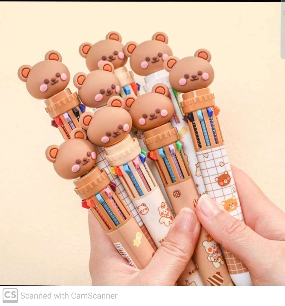 Gel Pens Silicone Kawaii Pens School Office Supplies Korean Stationery-image