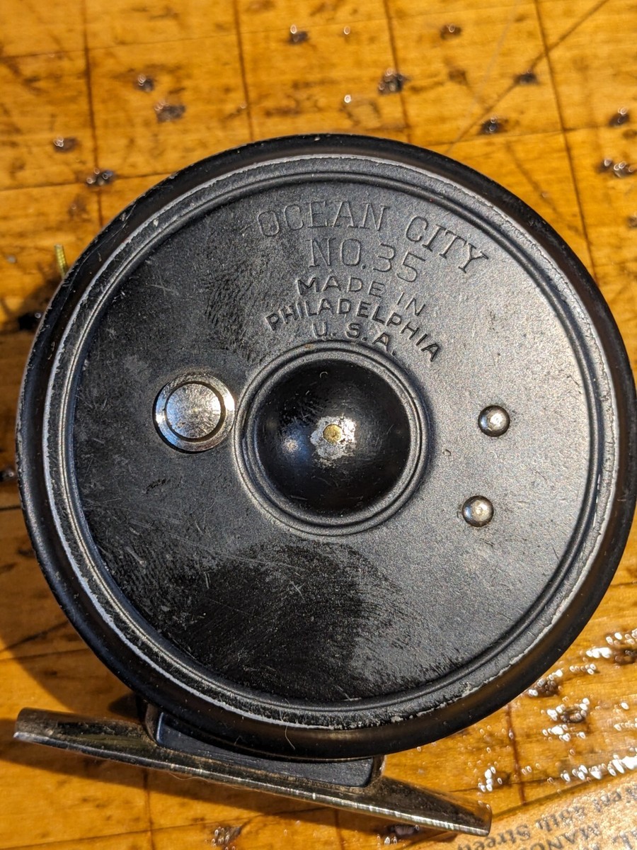 Ocean City Reel Number 35 Fly Reel With Box And Paperwork. | eBay