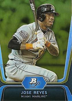 2012 Bowman Platinum #11 Jose Reyes 40-Set Break! - Picture 1 of 2