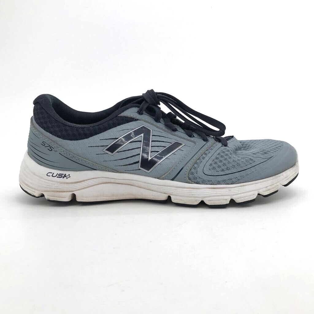New Balance Mens 575 V2 Running Shoes Blue Stripe Low Top Lace Up