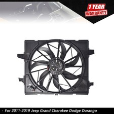 Radiator And A/C Condenser Fan For Jeep Grand Cherokee Dodge Durango CH3115170