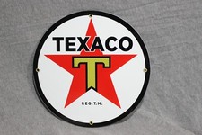TEXACO PORCELAIN SIGN on The Hot Collector