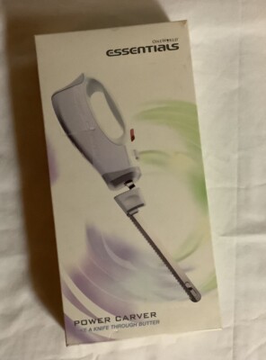 One World Essentials Power Carver Electric Stainless Blade NIB