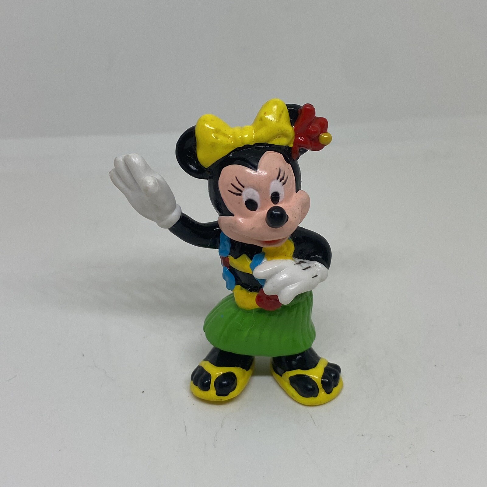 Vintage Minnie Mouse Hula Dancer PVC Figure Disney Applause Cake Topper