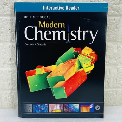 Holt McDougal Modern Chemistry Interactive Reader Paperback   VG  NO WRITING 