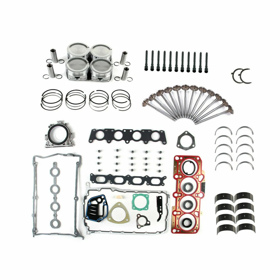 Piston Ring&Engine Gasket Rebuild Kit Fit For VW Jetta Golf AUDI A4 TT 1.8T AWP - Изображение 4 из 4