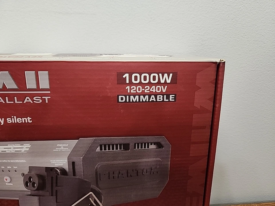 Phantom II 1000W Dimmable E-Ballast (8 ft 120V Cord Included) ~ Brand New in Box - Image 3 of 4