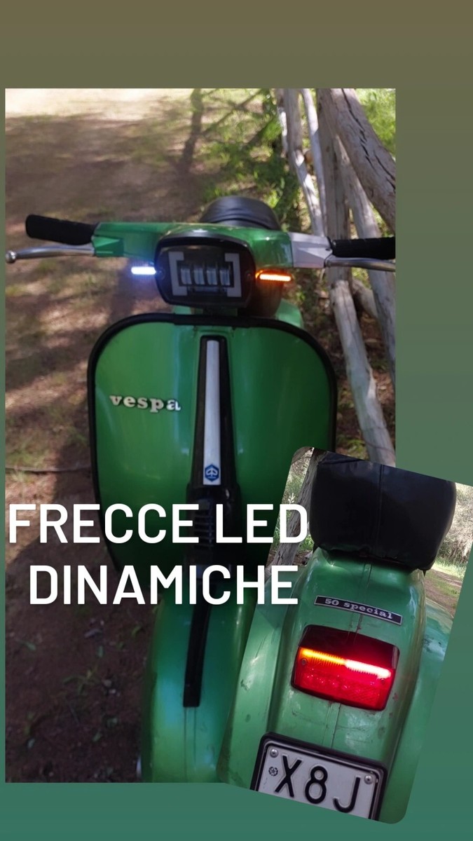 Faro Posteriore Led Vespa 50 Special Kit Luci Led Vespa 50